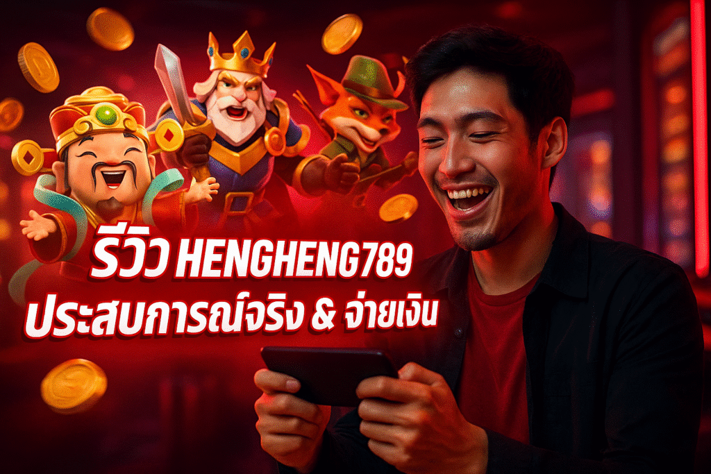 รีวิว HENGHENG789 ประสบการณ์จริง & จ่ายเงิน