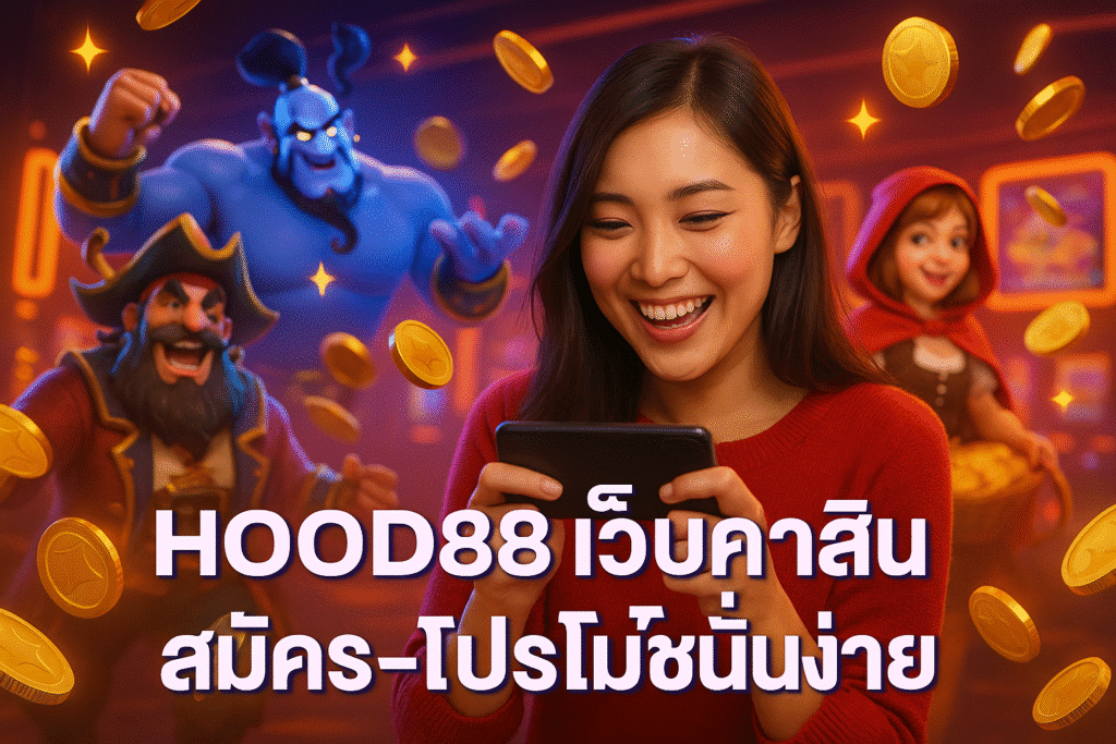 HOOD88 เว็บคาสิโน สมัคร-โปรโมชั่นง่าย