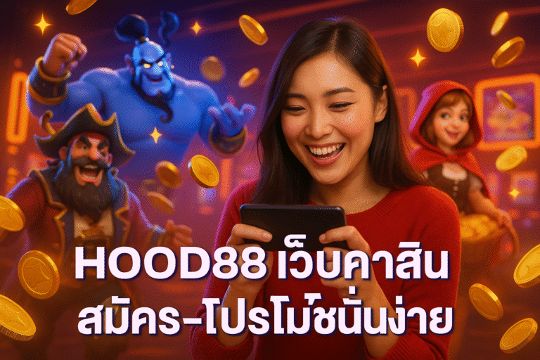 HOOD88 เว็บคาสิโน สมัคร-โปรโมชั่นง่าย