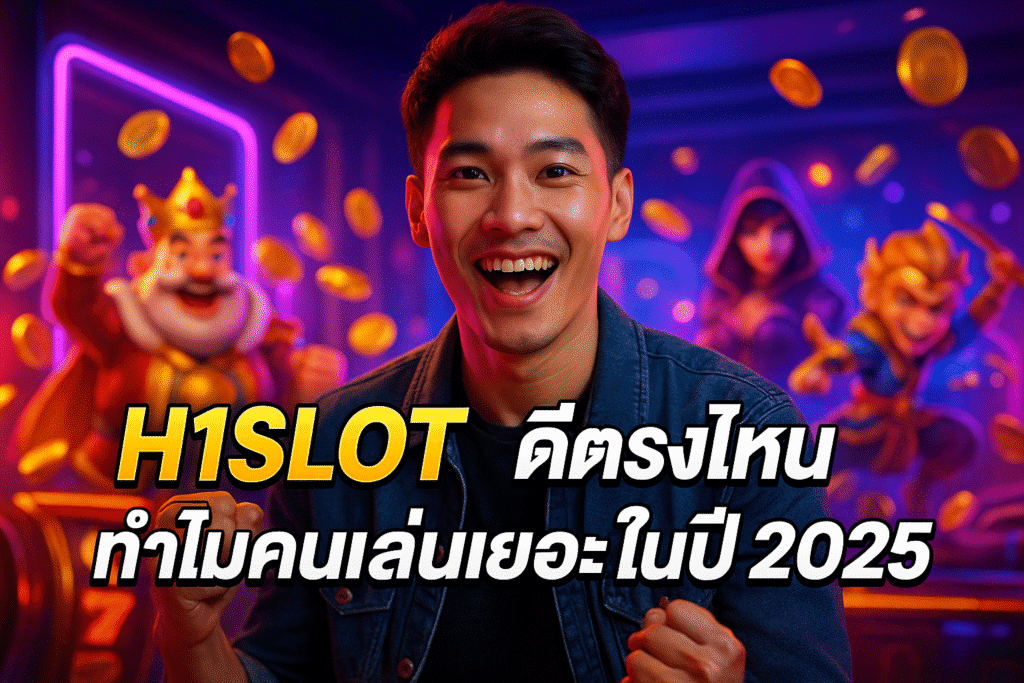 H1SLOT ดีตรงไหน ทำไมคนเล่นเยอะในปี 2025