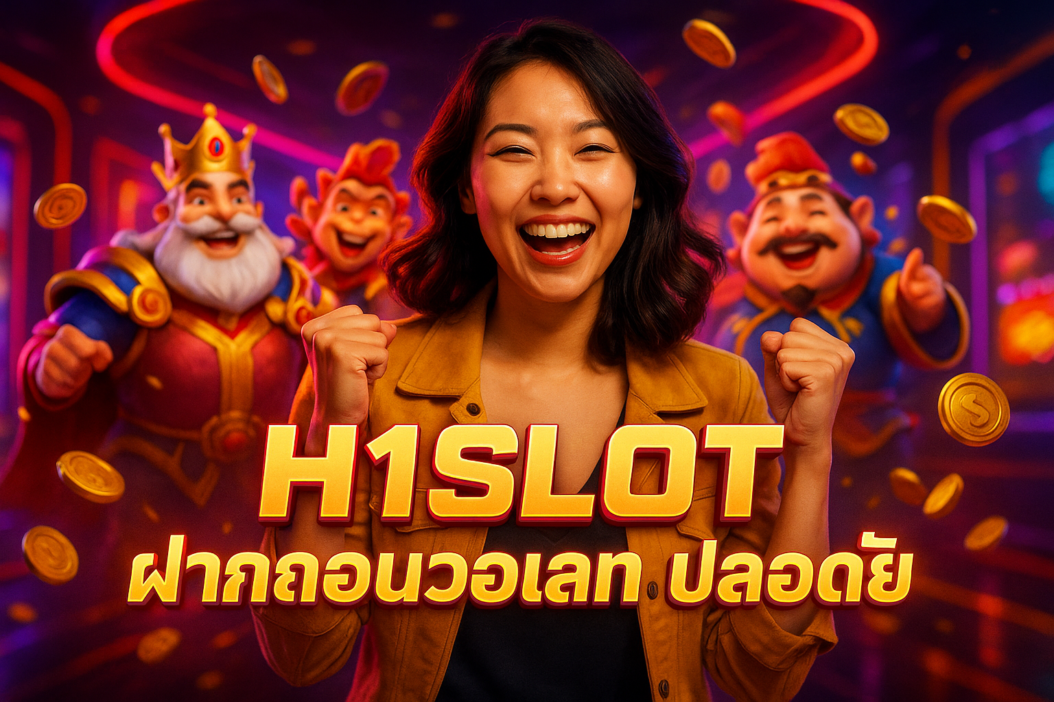 H1SLOT ฝากถอนวอเลท ปลอดภัย