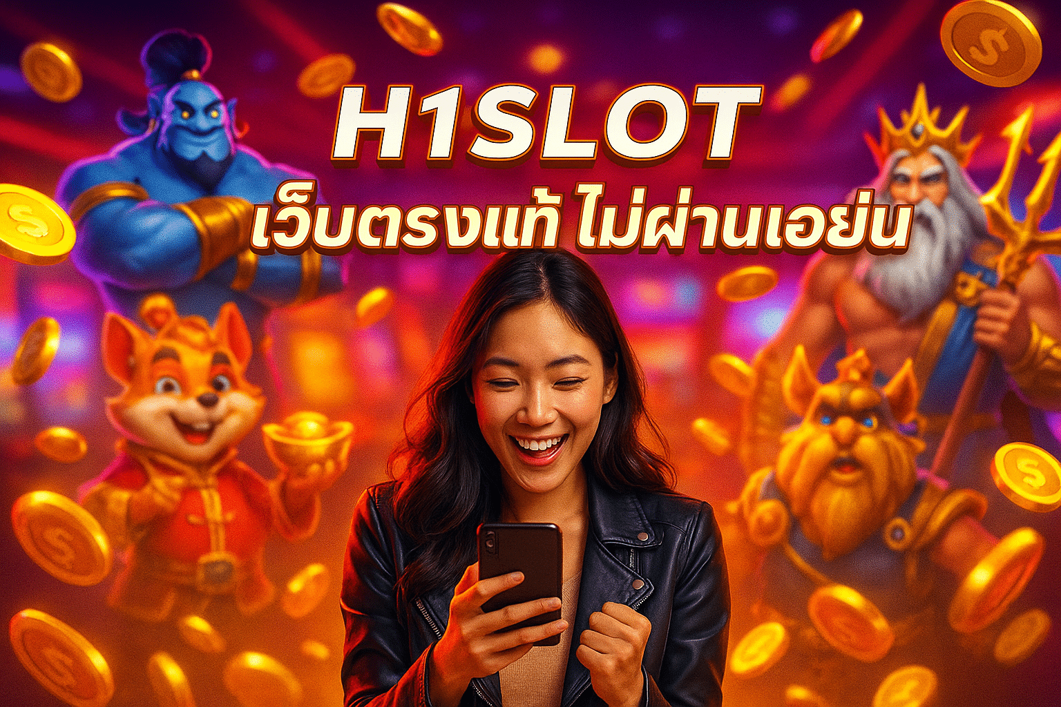 H1SLOT เว็บตรงแท้ ไม่ผ่านเอเย่น