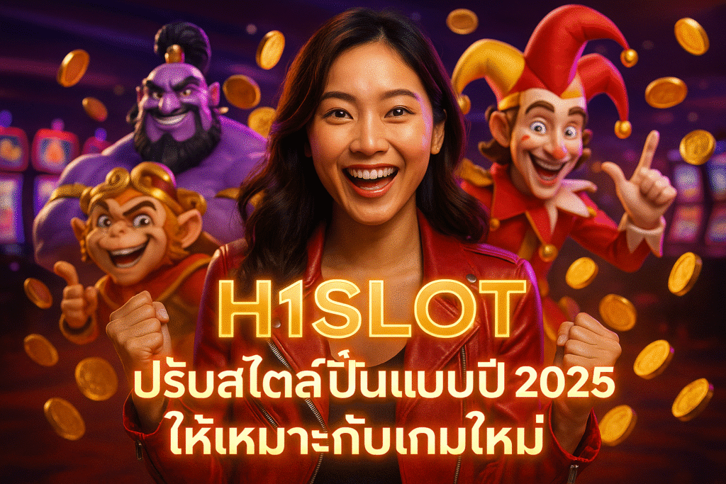 H1SLOT ปรับสไตล์ปั่นแบบปี 2025 ให้เหมาะกับเกมใหม่